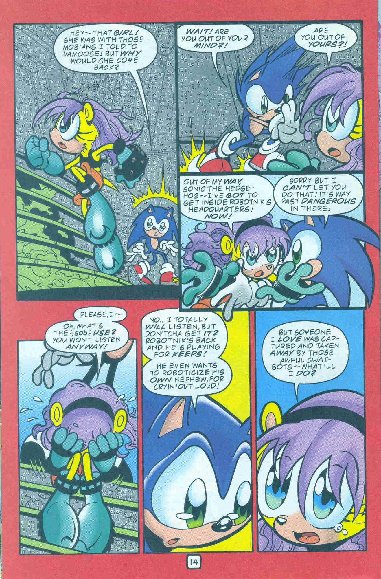 Sonic - Archie Adventure Series November 1999 Page 14